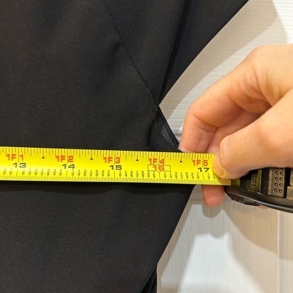 Evan Picone NWT Cinched Waist Fit Flare Dress Witchy Whimsigoth Stretch Size 8 - Picture 7 of 9